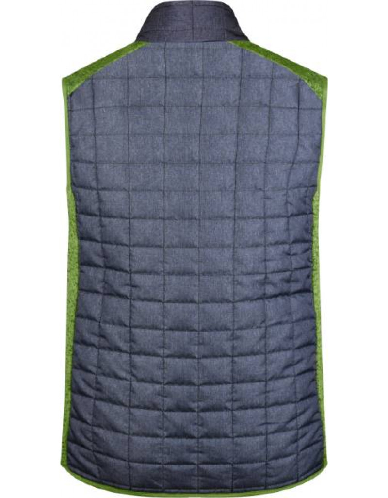 Vestă hibridă tricotată pentru bărbați